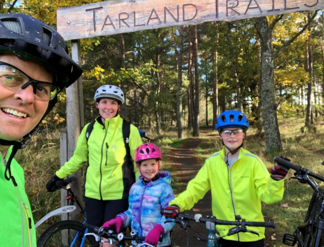 Al Currie Tarland Trails Family