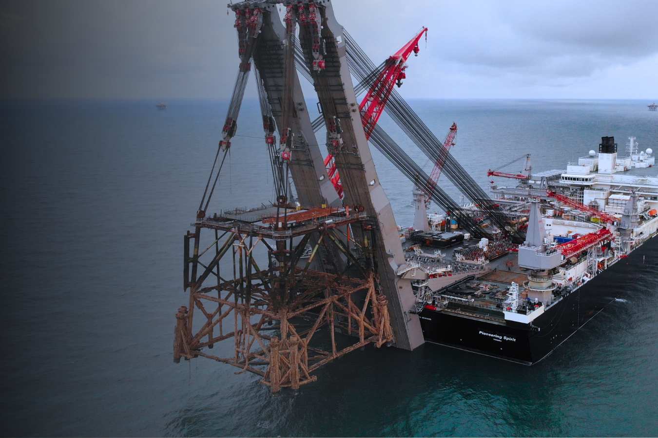 Decommissioning DP3 DP4 Pioneering Spirit