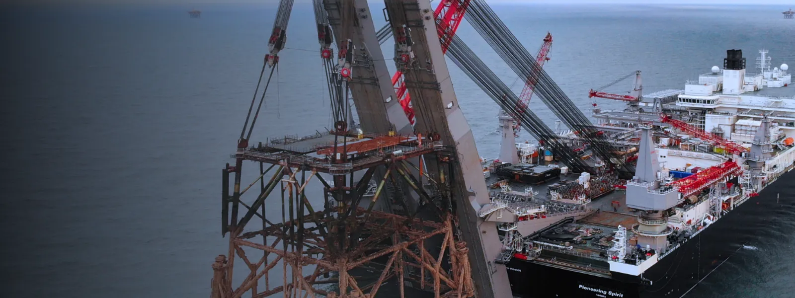 Decommissioning DP3 DP4 Pioneering Spirit